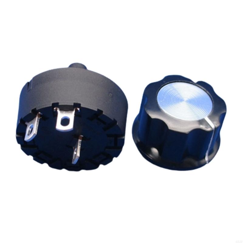 652F Interruttori a fasce multiposizionali Interruttori per elettrodomestici da cucina Interruttori per assi in materiale per: Grigio scuro