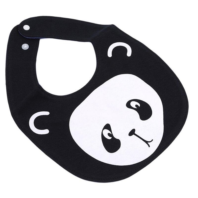 Cotton Lovely Cartoon Animal Panda Baby Bibs Newborn Infant Toddler Bibs Burps Clothes Waterproof Saliva Towels Baberos Apron