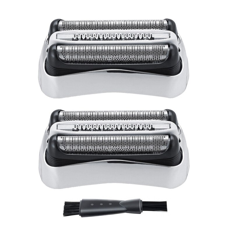 2 Stuks 32S Vervanging Elektrisch Scheerapparaat Hoofd Voor Braun Series 32S 300S 320S 330S 340S 370CC 390CC: Default Title