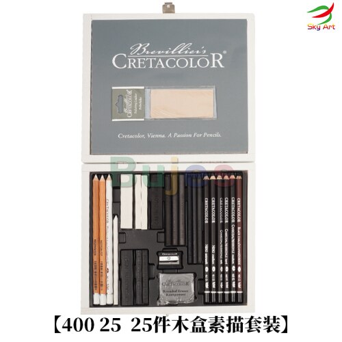 Cretacolor Schetsen Pencill Tekening Uitgebreide Pak, Artino,40007 Tekening Set Olie Potloden, 40006 Basic Set, art Supplies