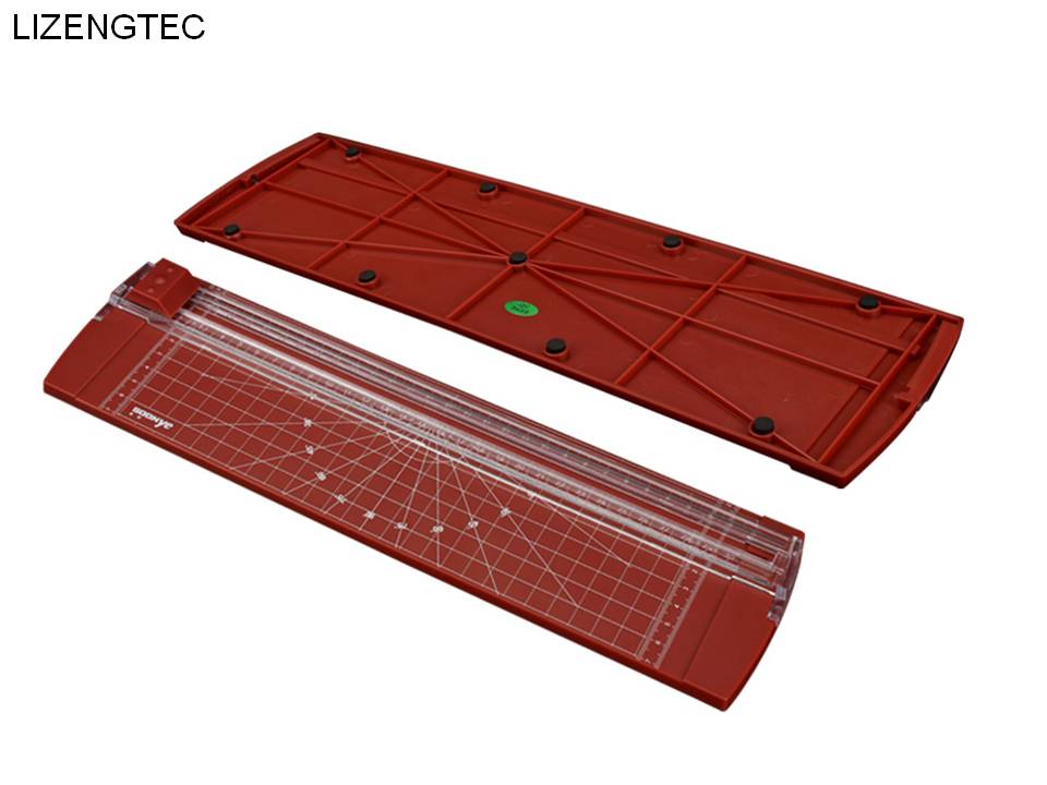 Frete Grátis LIZENGTEC Manual de Trituradora de Papel Fotográfico A4 Trimmer Combinando película De Estratificação