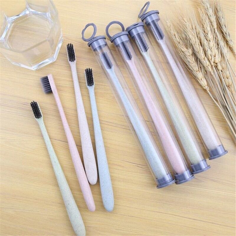1/10pc/- delige set zachte borstels met kleine kop, meerkleurige tandenborstel, draagbaar, milieuvriendelijk, tandverzorging, mondhygiëne