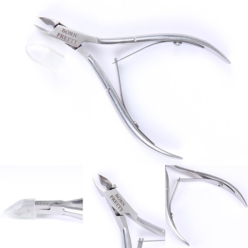 GEBOREN PRETTY Nail Art Cuticle Nipper Clipper Schaar Tang Dode Huid Remover Manicure Nail Art Tool