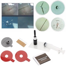 A set of tools to repair car windshield DIY Windshield Repair Kit, windshield repair, glass repair