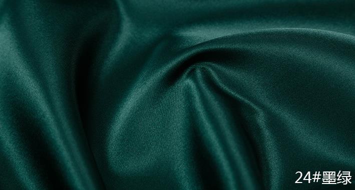 Tela de satén 100% poliéster por metros para coser vestidos, decoración para de boda, accesorios de tela para el hogar, T105