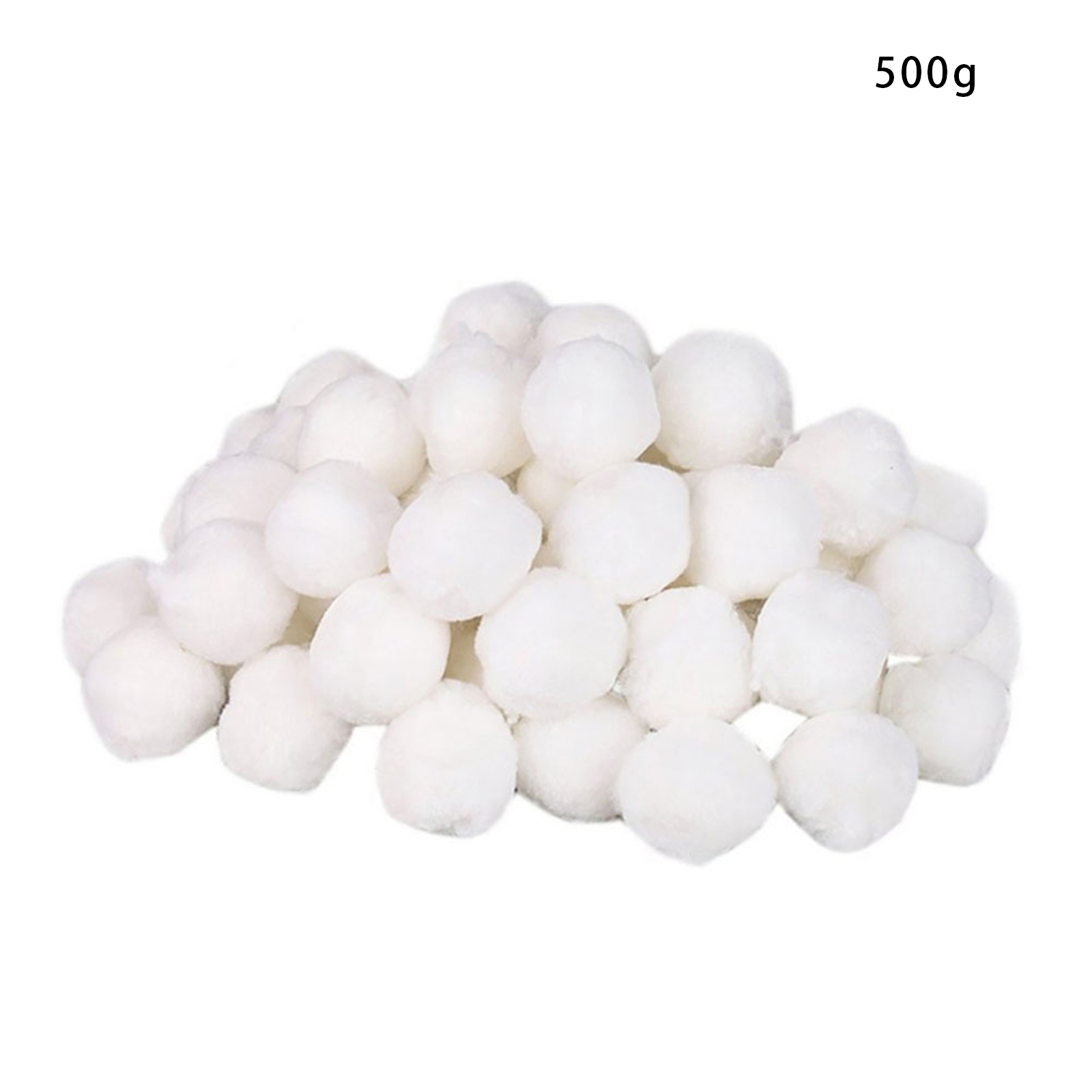 Bolas de filtro de piscina forte adsorção prática fibra filtro meios reutilizáveis para piscina aquário tanque de peixes ferramentas de limpeza: 1.1lbs