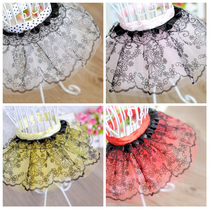 Pet Dog Puppy Tutu Skirt Chiffe Lace Dog Lower Body Apparel Puppy Summer Princess Style Clothing Costume