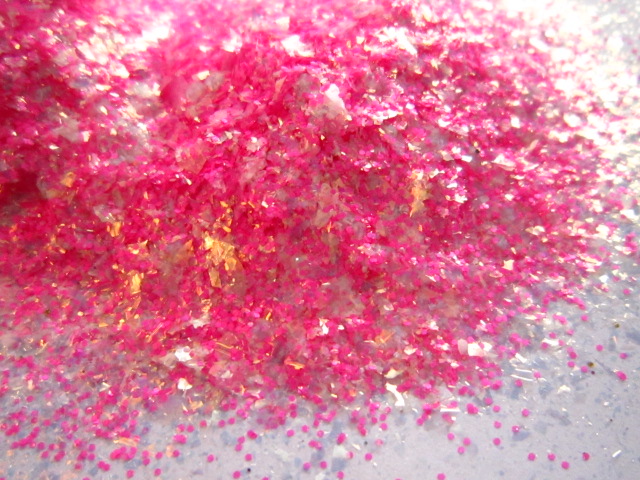 Fijne Roze dust iridescence Witte Vlok glitter Mix voor Nagellak Maken G522