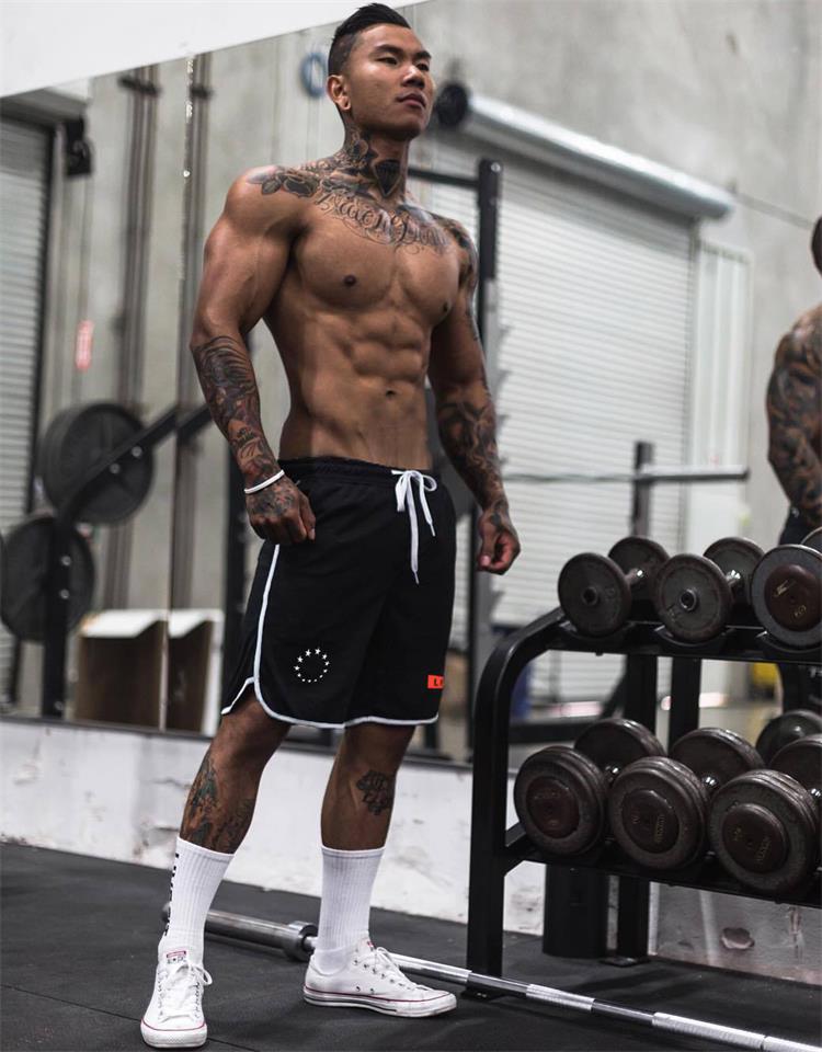 Menn shorts menn beaching korte bukser sweatshorts fitness kort jogger fritids treningssentre menn stor størrelse shorts 3xl