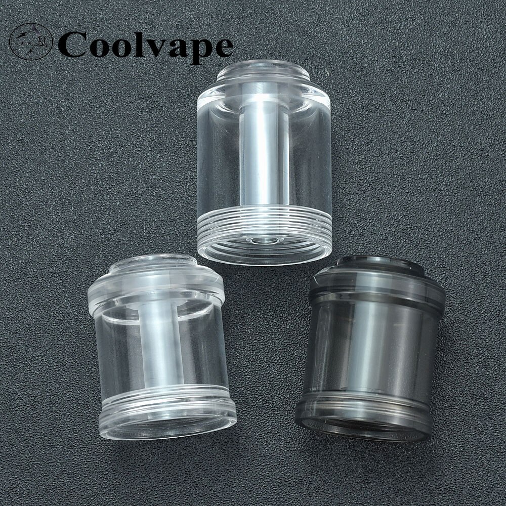 sxk Flash e Vapor V4.5S+ RTA MTL Atomizer SteamTuners Nano BellCap pc material bellcap with 510 mtl drip tip resin: LONG