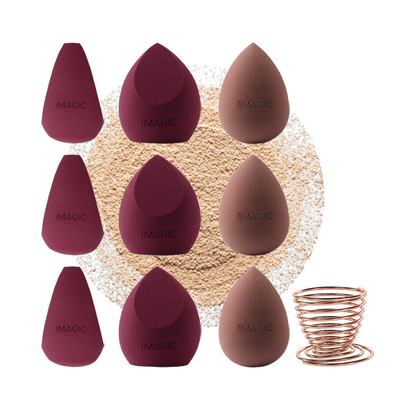 Esponja de maquillaje IMAGIC, 10 Uds., esponja húmeda y seca, esponja de maquillaje suave , paquetes de combinación más grandes de: Otros