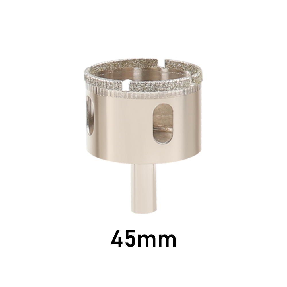 1Pc 3-100mm Sega a tazza per vetro Punte da trapano rivestite diamantate corona di perforazione per utensili elettrici in ceramica di marmo per piastrelle: Blu profondo