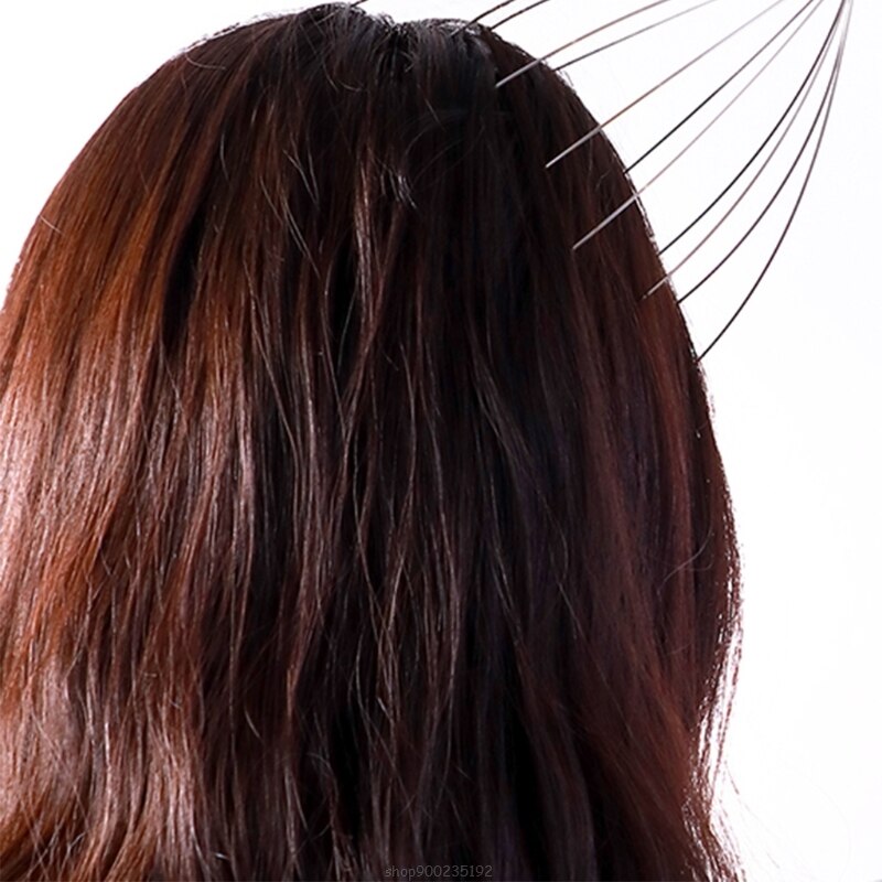 Head Neck Scalp Massager Massage Tool Stress Relax Ja18 21