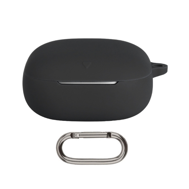 Flexibele zachte siliconen beschermhoesbehuizing voor Anker Soundcore Liberty 5-oordopjes Schokbestendige hoes Krasbestendige hoes: Black