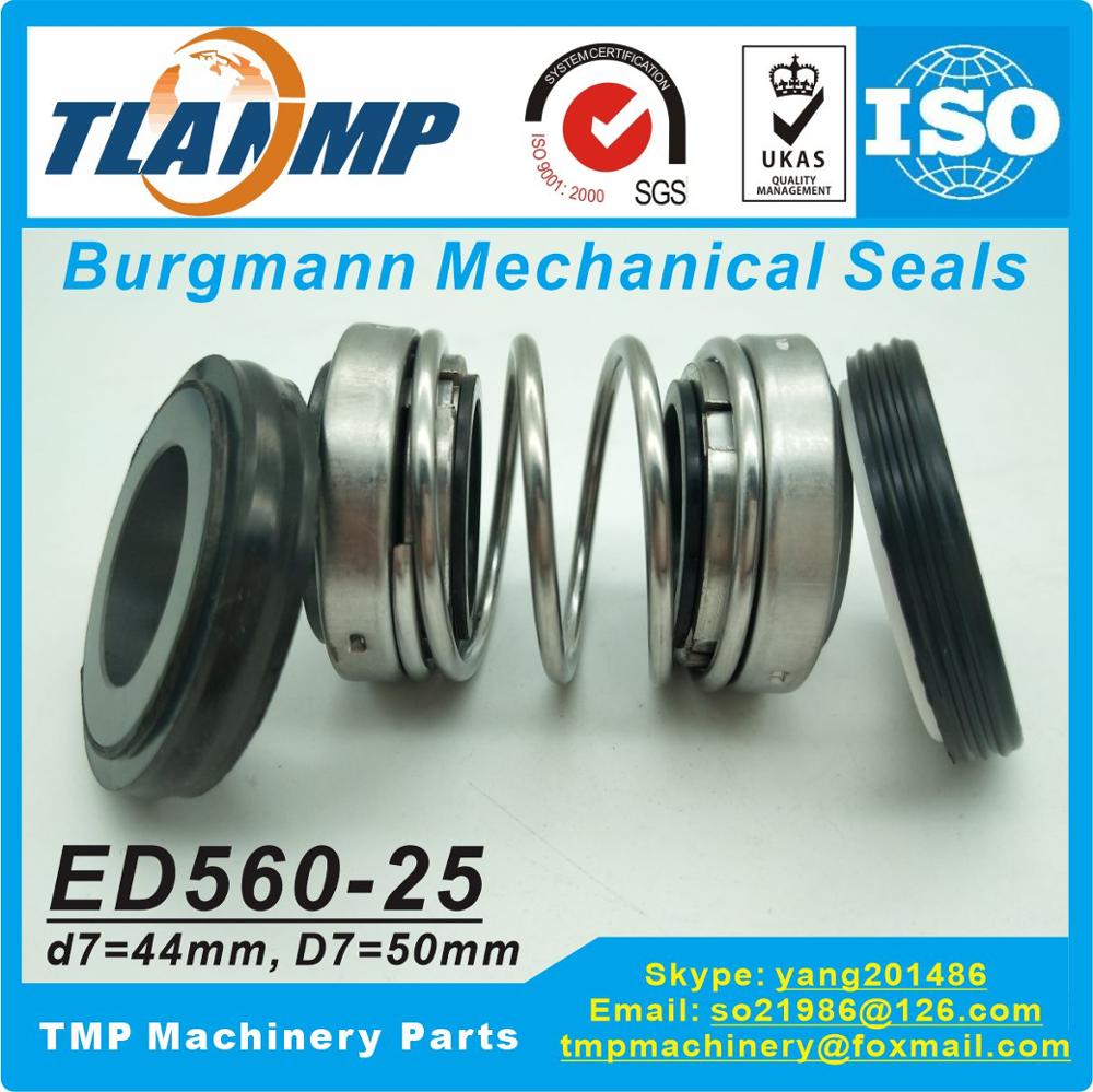 560D-25 ( ED560-25 ) , 560D-25S ( ED560-25S ) Burgmann Double face Mechanical Seals Dual seal (Material: CE/CA/NBR+SiC/SiC/NBR)