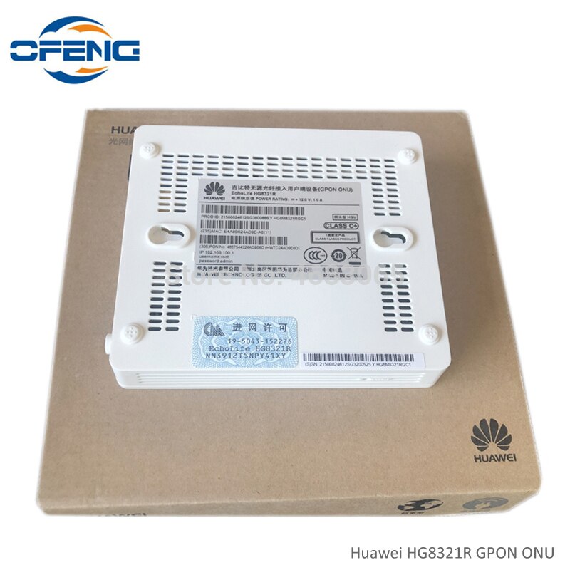 Huawei HG8321R GPON EPON ONU ONT 1GE+ 1FE+ 1TEL FTTH Optical Module Class C+ HGU Router Mode Same As HG8311