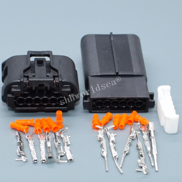 shhworldsea 6 Pin 0.6mm 12303 6189-1083 90980-12303 Auto Accelerator Pedal Sensor Female Connector For Toyota Subaru
