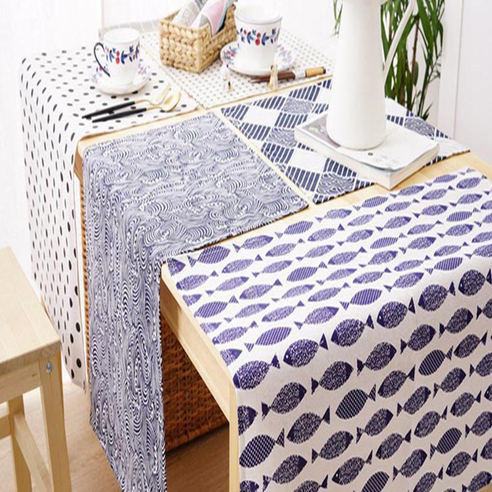 Bomuld linned plaid bordmåtter servietter dækkeservietter japansk stil stof service hjemme tekstil polyester lommetørklæde