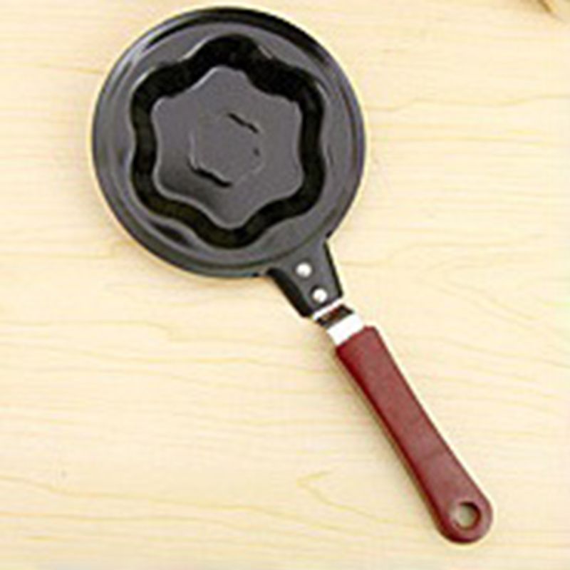 Leuke Cartoon Ei Frituren Pot Mini Non-stick Koekenpan Pannenkoek Omelet Maker Mold Thuis Ontbijt Koken Tool