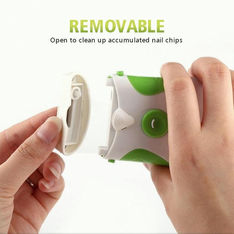 Roto Clipper Veilige Elektrische Automatische Nagelknipper Cutter Trimmer Nagellak Nagelknipper Tool Oude Man Aged