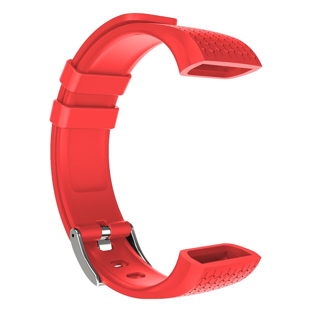ZK30 T5 Lichaamstemperatuur Monitor Smart Horloges Fitness Polsband Druk Meting Hartslagmeter Fitness Trackers: Red Strap