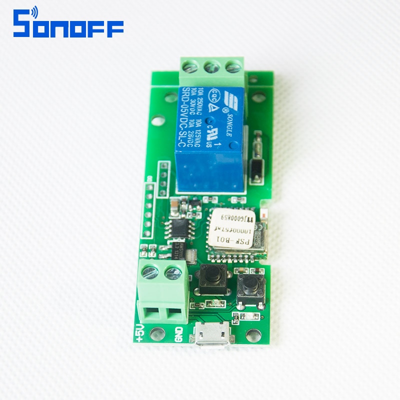 Sonoff Smart Remote Control DIY Remote Wireless Switch Universal Module 1ch DC 5V 12V 32V Wifi Switch Timer for Smart Home