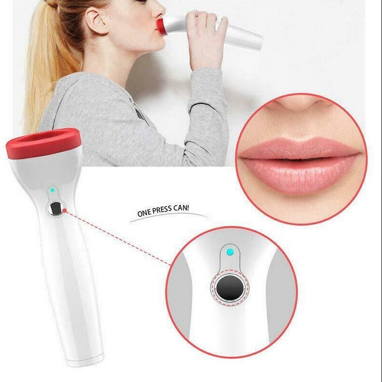 Portable USB Rechargeable Lip Plumper Enricher Device Electric Silicone Lip Plumper Instrument Kit