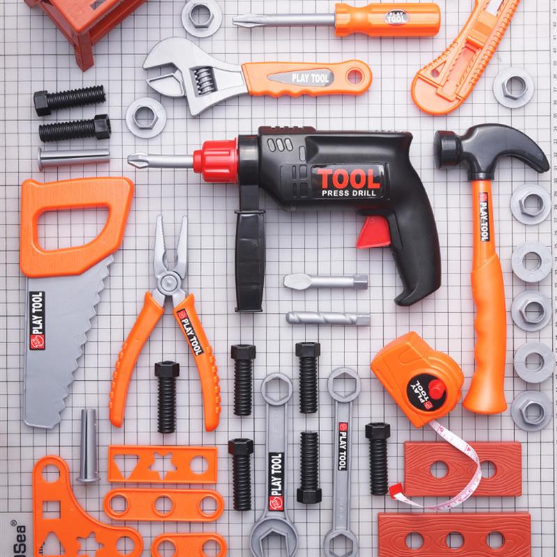 1 Set Simulation Reparatur Werkzeug Verschiedene Schraubendreher Pädagogisches Spielzeug für Kinder