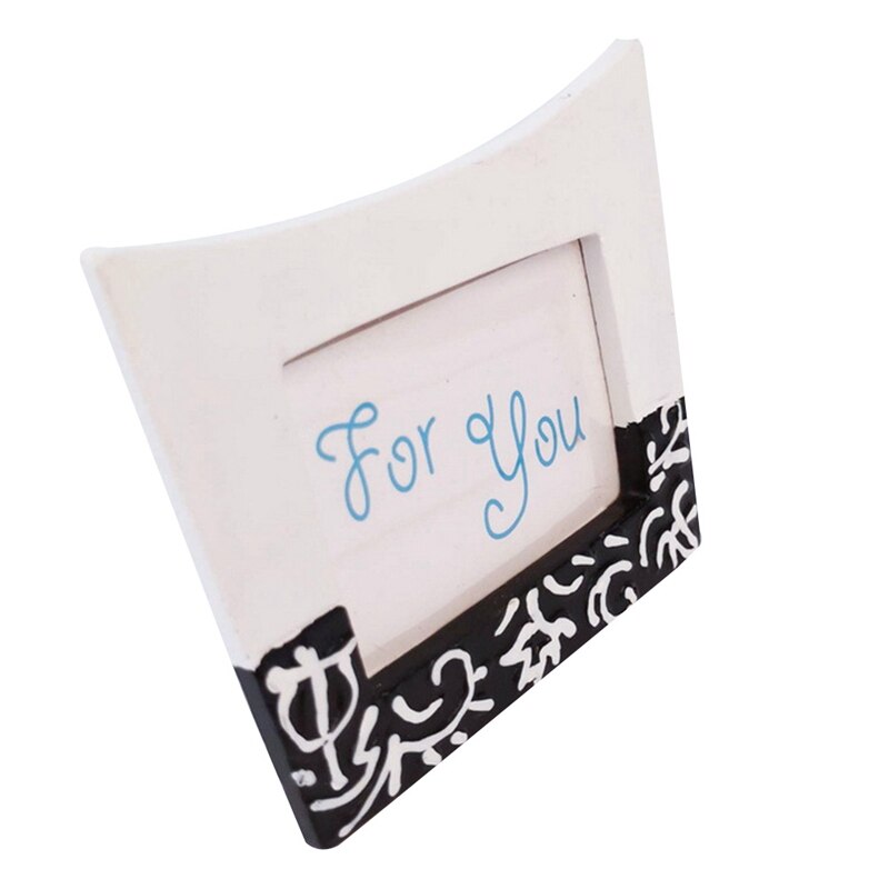 Estilo Vintage Photo Frame Molduras de Casamento de Mesa de Sala de estar Decoração de Casa Resina Photo Frame Presente Popular