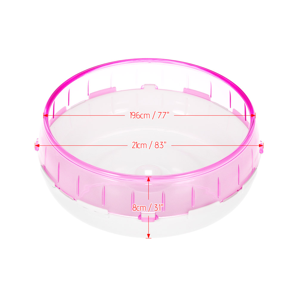8.3inch Hamster Wheel Guinea Pigs Rat Exercise Wheel Silent Spinner PP Run Disc Small Animal Pet Toys