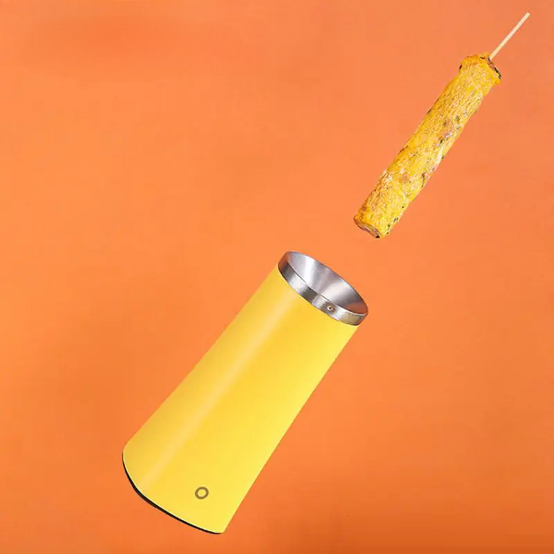 Máquina automática de cozinhar rolo de ovo subindo aquecimento rápido antiaderente omelete salsicha padeiro cachorro-quente fabricante de café da manhã