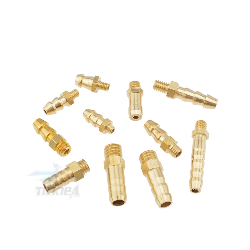 Rc Boat Brass Water cooling faucet M3/M4/M5/M6 Thread Water Nipples Fuel Nozzles For Methanol Gasoline Boat 2pcs