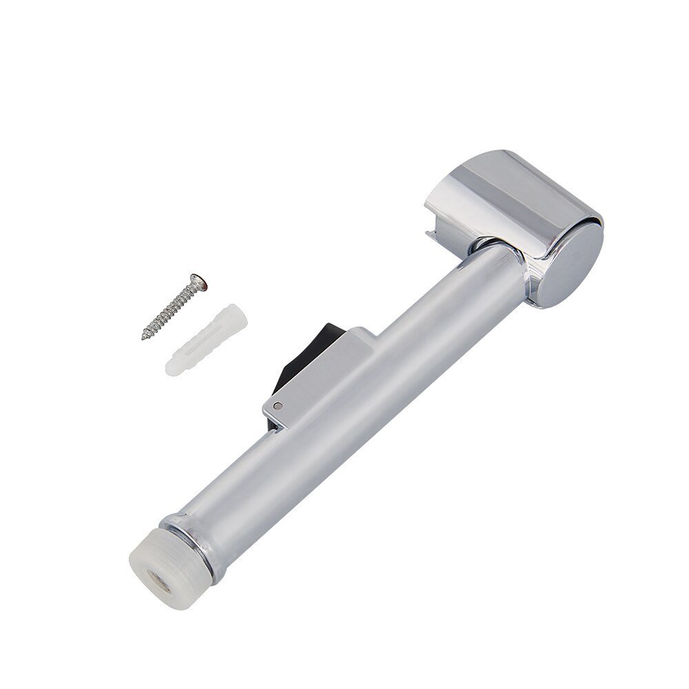 Chrome Abs Sproeier Handheld Bidet Shattaf Spray Badkamer Wc Bidet Douchekop Sproeier Douchekop