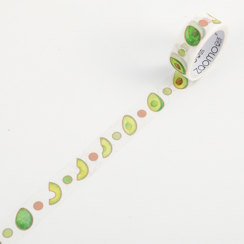 Avocado Meisjes Serie Collage Washi Tape Plakband Diy Scrapbooking Sticker Label Masking Ambachtelijke Tape
