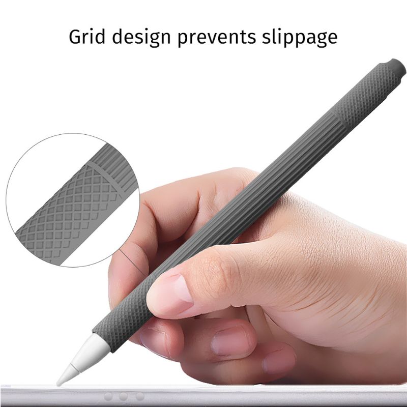 Nette Tier Muster Stift Halter Fall Weiche Silikon Schutzhülle Pouch Kappe Abdeckung Haut für Apple Bleistift 2nd Zubehör 1Set