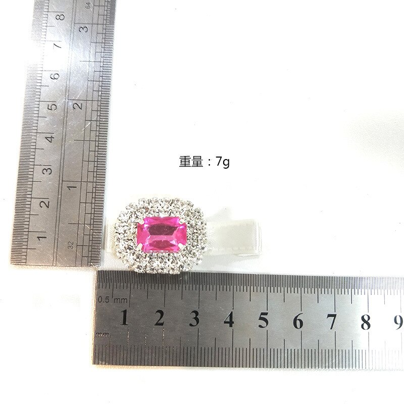 1 pezzi Lytwtw&#39;s Baby Girl accessorio per capelli Clip per neonato copricapo principessa regalo carino Lovely Children strass Crystal Hairpin
