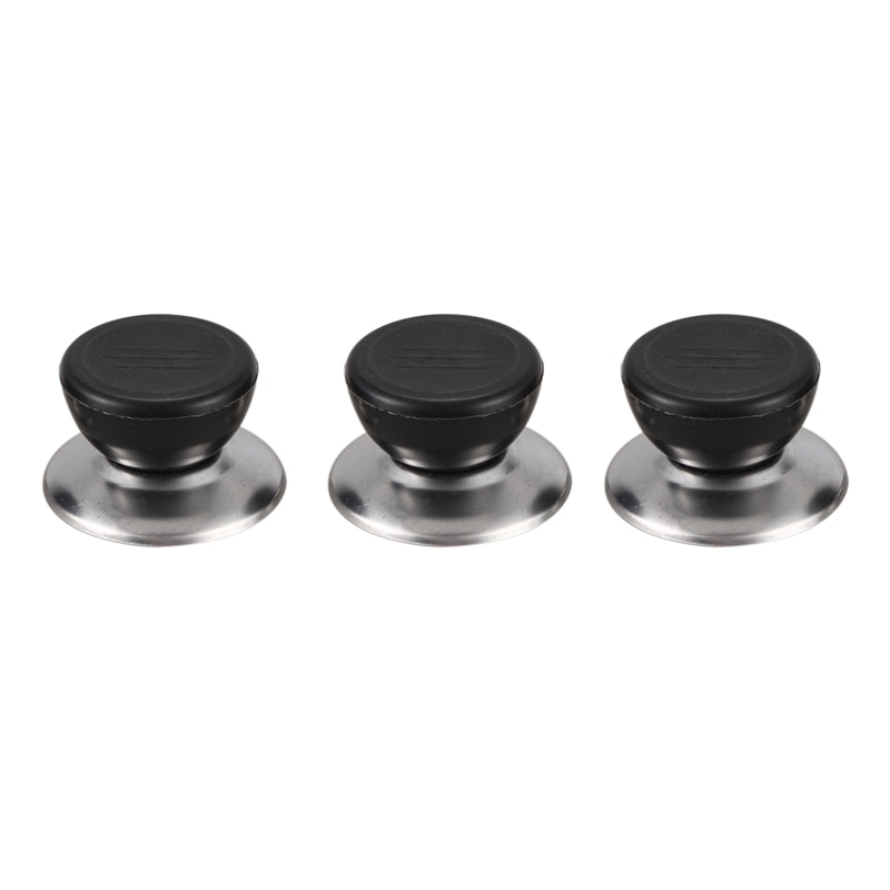 Top Deals Cookware 3 Pieces Replacement Kettle Pot Lid Plastic Knob Black