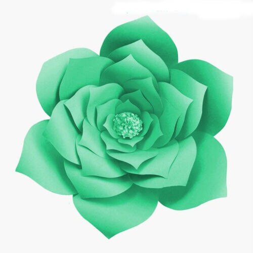 AA 30cm Paper Flower Backdrop Wall 30 cm Giant Rose Flowers DIY Wedding Party Decor: G