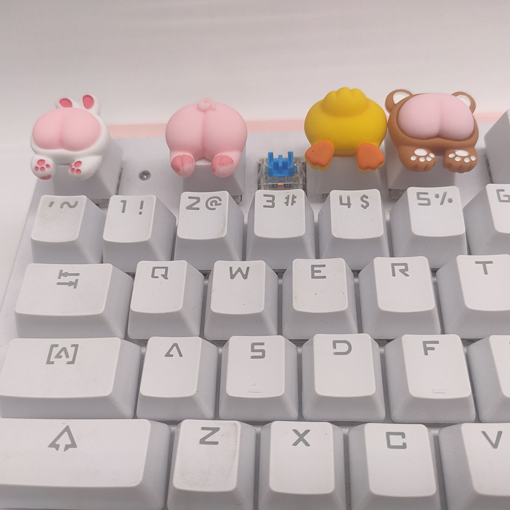Katze Pfote Butt Schlüssel Kappe Tier Tastenkappen Für Mechanische Gaming Tastatur Benutzerdefinierte ESC Keycap Cherry Mx Schalter Für PC Für Geburtstag