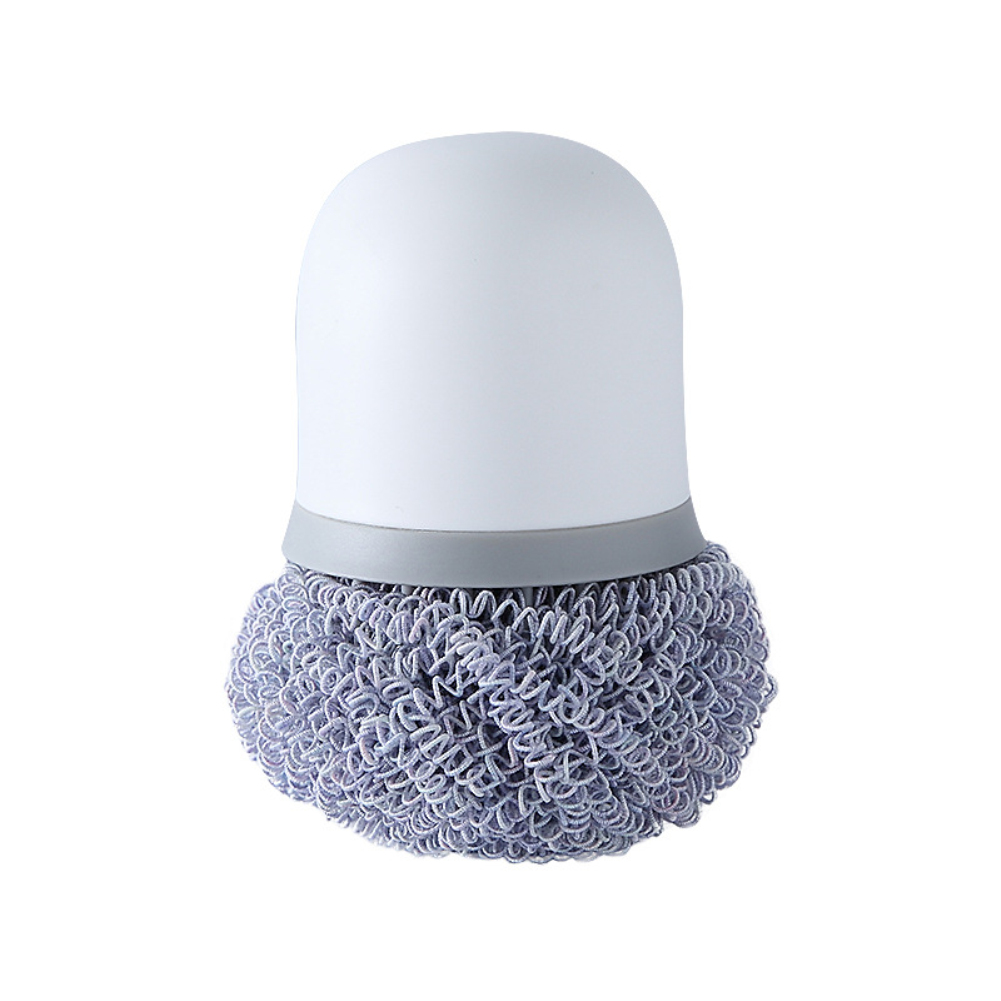 Cepillo de alambre de fibra ABS reemplazable para limpieza de cocina, estropajo de lana de acero, estropajo colorido de acero inoxidable: 01