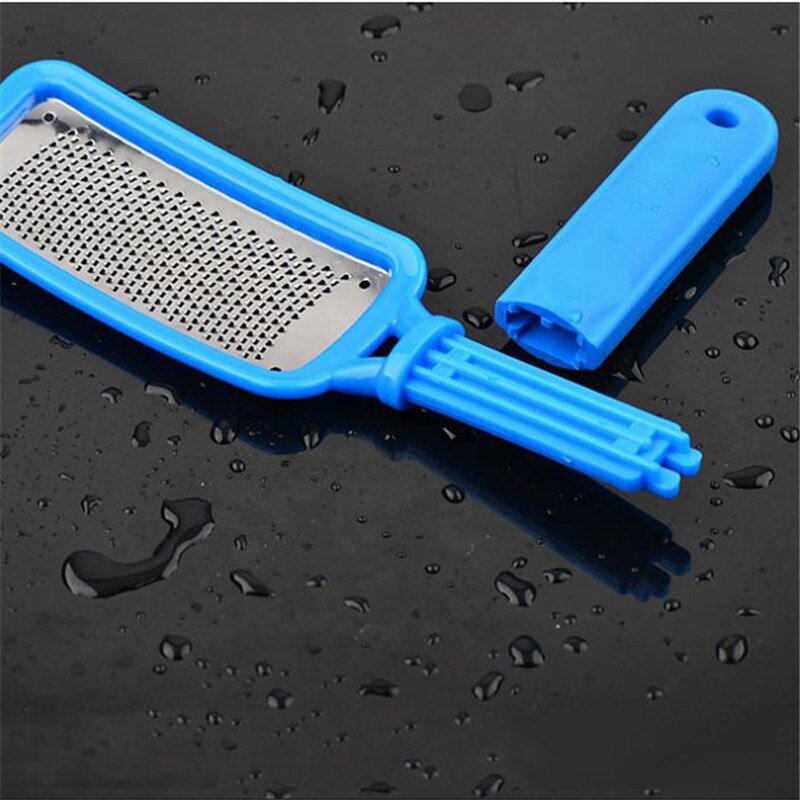 1PC Luxury Stainless Steel Foot Scrub Manicure Nail Tools Foot File Heel File Grater