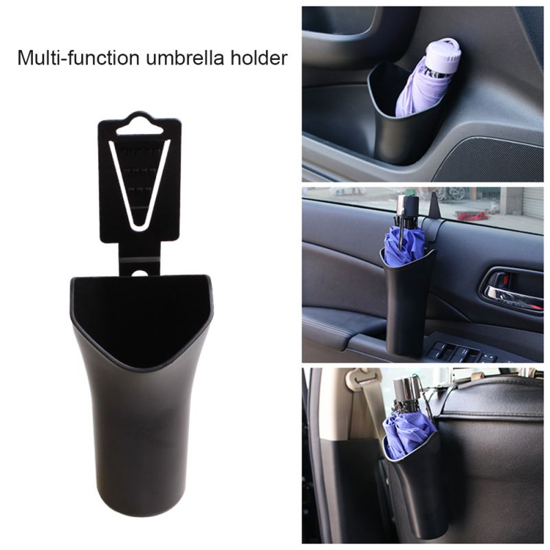 Bil multi-purpose paraply spand paraply holder hængende opbevaringsboks bil tilbehør