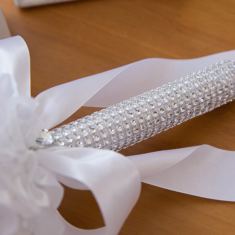 Bouquet de fleurs en mousse pour mariage 6 couleurs, romantique pour demoiselle d'honneur demoiselle d'honneur, strass en cristal, décoration de mariage