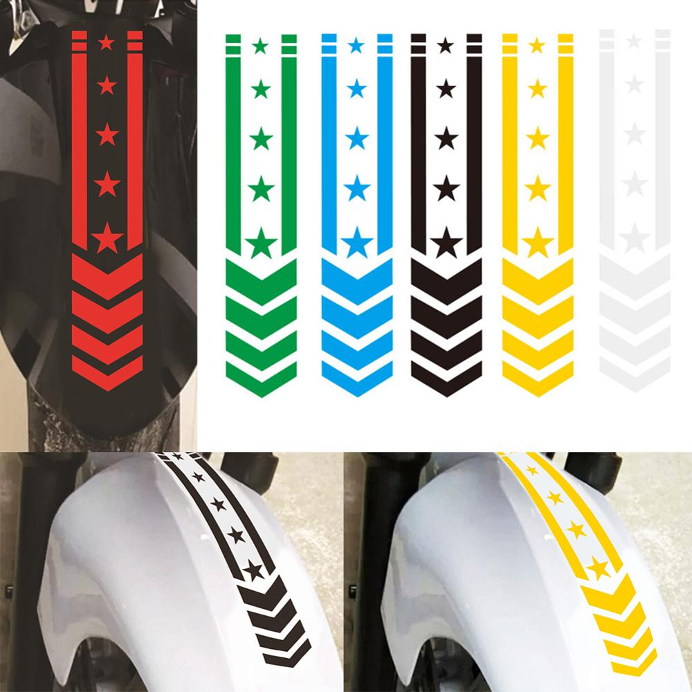 Motorcycle Racing Body Side Waarschuwing Streep Rok Decal Sticker Voor Alle Auto &#39;S Vinyl Bumper Reflecterende Decal Sticker