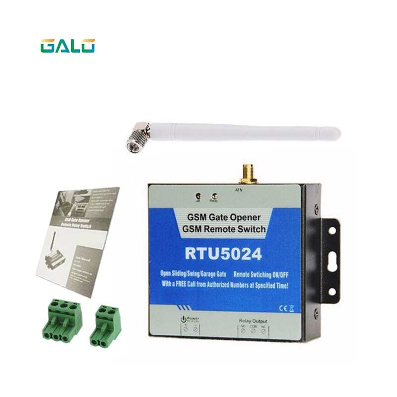 RTU5024 Gsm Gate Motor Opener Voor Staal Gate, Draadloze Deur Toegangscontrole Systeem Door Mobiele Telefoon