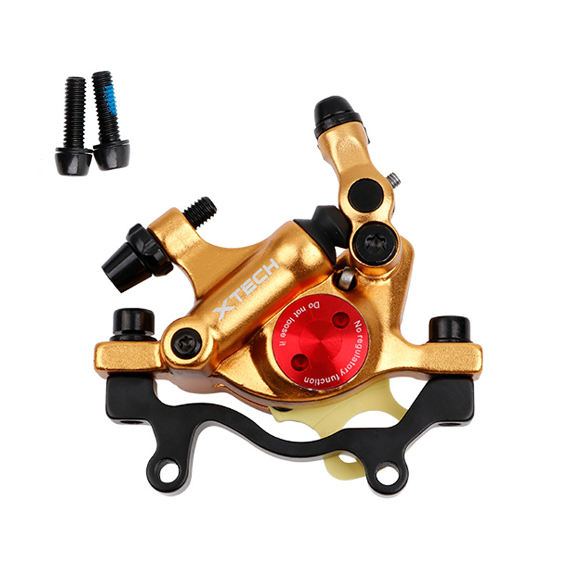 ZOOM XTECH HB100 MTB Oil Disc Hydraulic Brake Disc Brake Line Pull Calipers Front & Rear G3 rotors 120/140/160/180MM MT200 M315: Clear