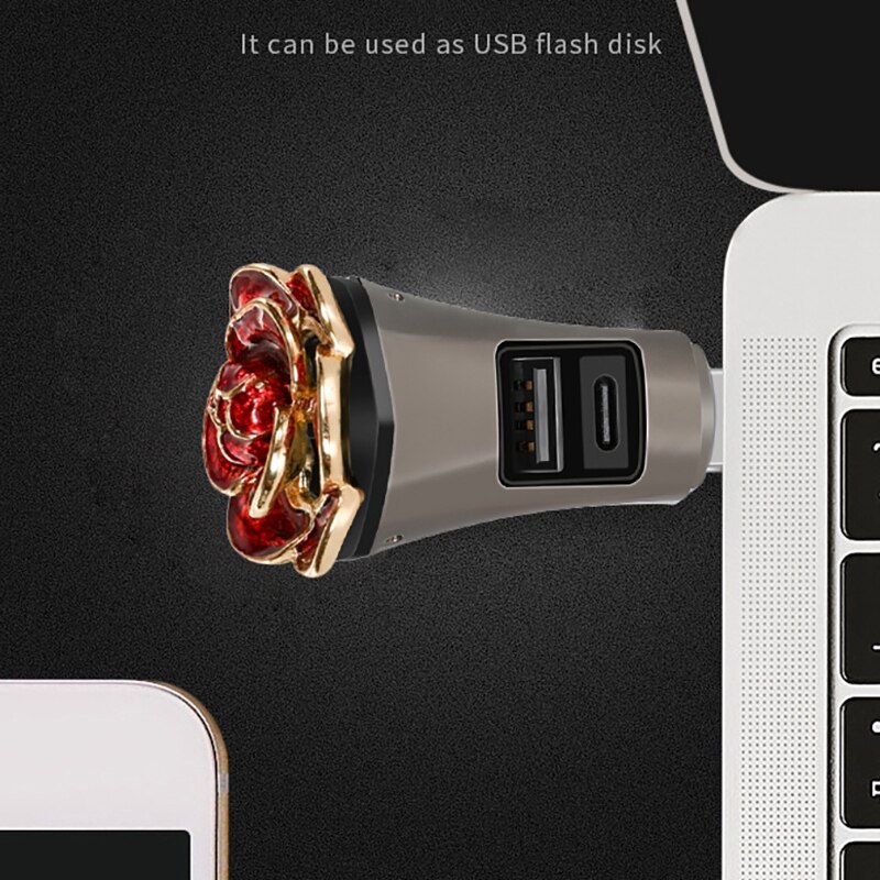 Universal USB Mini Air Purifier Aroma with USB Port for Office Home Car