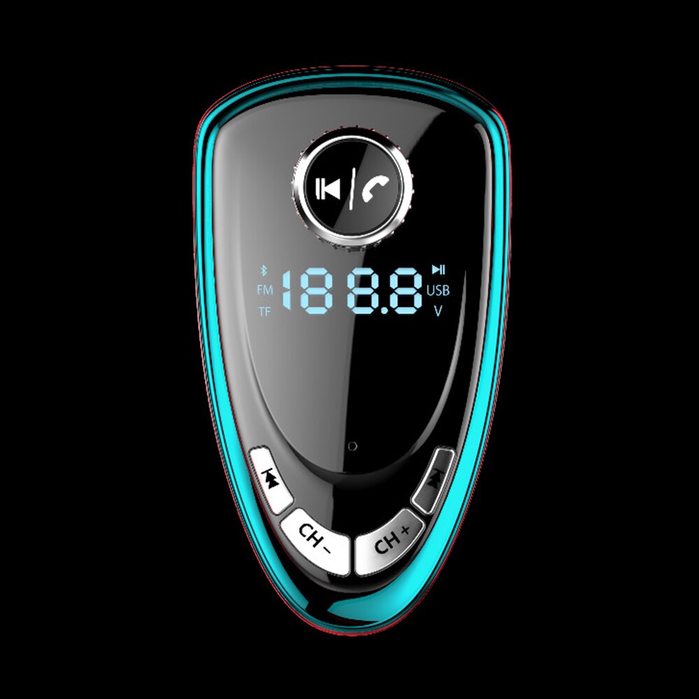 JINSERTA Bluetooth Car MP3 Player Wireless FM Transmitter Modulator Radio Adapter USB Charger AUX TF USB disk Reader