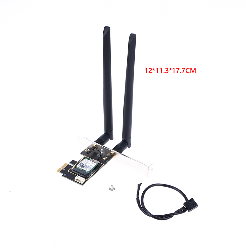 WiFi 5 PCI-E Wireless Adapter AC1200 Network Card Dual Band 2.4G/5GHz 802.11AC For Bluetooth 4.0 Desktop ForWindows 7/8/10/11