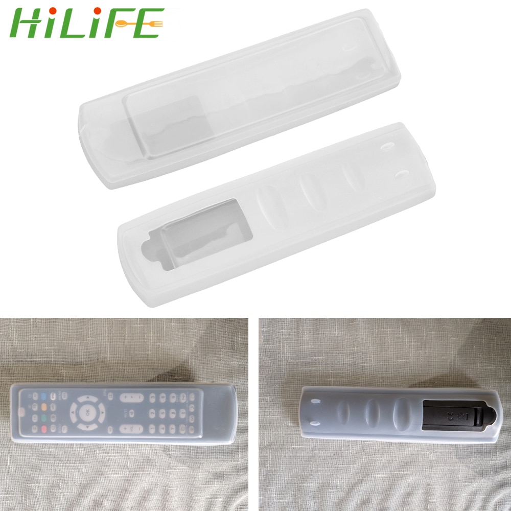 Hilife Voor Airconditioning Tv Afstandsbediening Stofkap Tv Afstandsbediening Cover Silicone Waterdichte Beschermhoes Cover